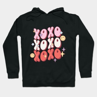 retro xoxo valentines day gifts Hoodie